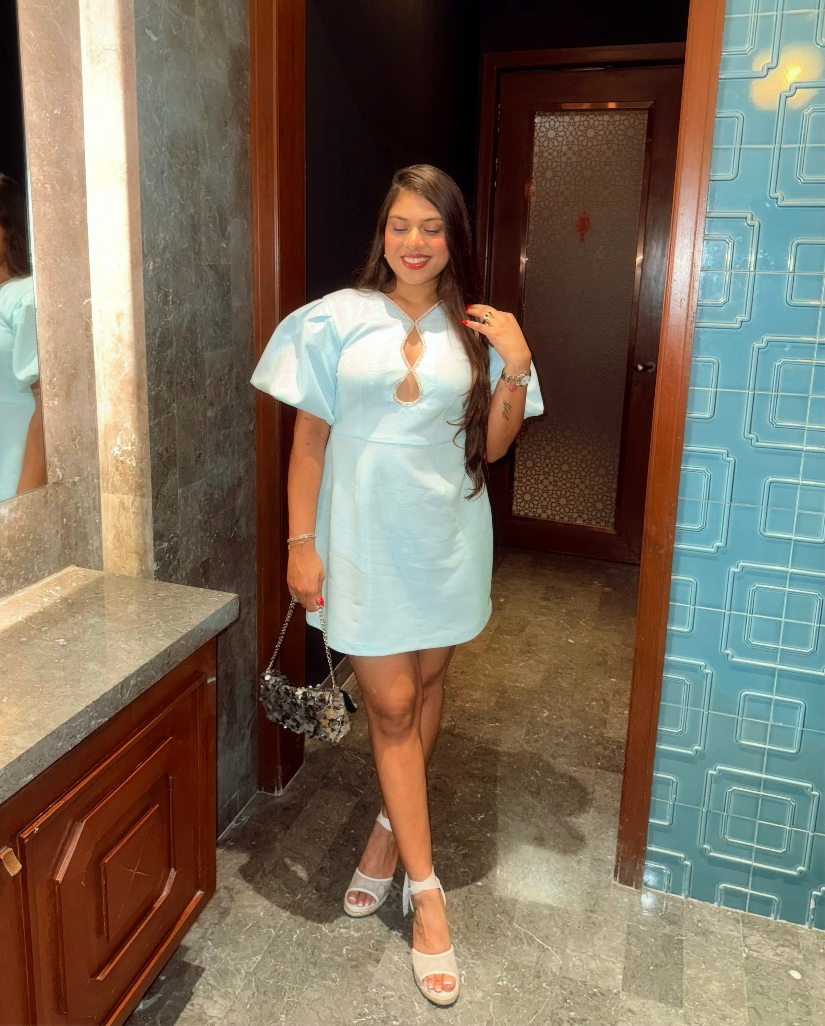 OCEAN MIST PEARL DRESS